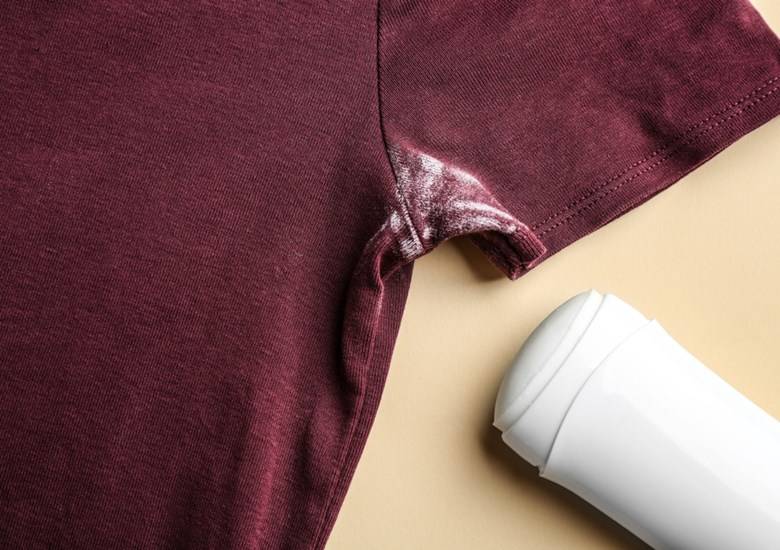 How to get deodorant stains out of shirts 
